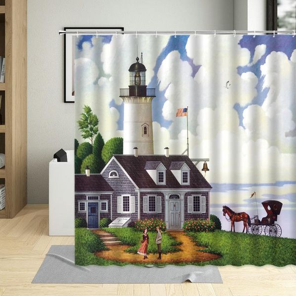 rural lighthouse scenery retro oil painting waterside pastoral dusk town shower curtain waterproof bathroom curtains with hooks
rural lighthouse scenery retro oil painting waterside pastoral dusk town shower curtain waterproof bathroom curtains with hooks