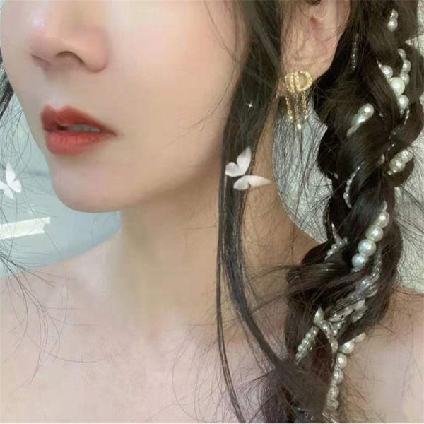 2021 new designer family tassel chain pearl zircon letter earrings fashion junior high school, Golden
2021 new designer family tassel chain pearl zircon letter earrings fashion junior high school, Golden
