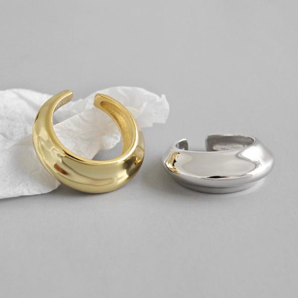 cluster rings 1pc minimalist authentic s925 sterling silver fine jewelry glossy concave-convex surface band adjust j496, Golden;silver
cluster rings 1pc minimalist authentic s925 sterling silver fine jewelry glossy concave-convex surface band adjust j496, Golden;silver