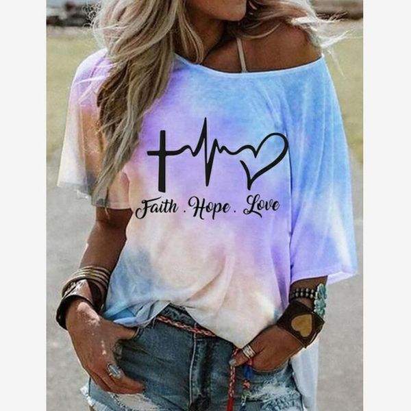 women's t-shirt womens casual letter print t shirt pullover short sleeve crew neck tie die gradient loose summer, White
women's t-shirt womens casual letter print t shirt pullover short sleeve crew neck tie die gradient loose summer, White