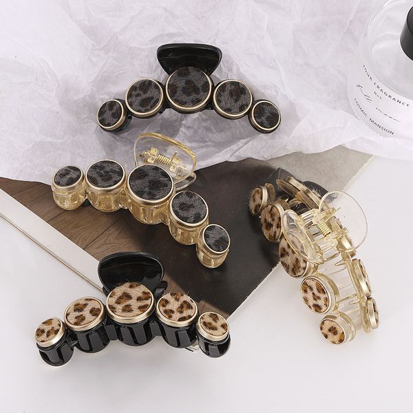 autumn and winter leopard horsetail grip back of the head hairpin elegant temperament headdress hairpin net red, Golden;silver
autumn and winter leopard horsetail grip back of the head hairpin elegant temperament headdress hairpin net red, Golden;silver