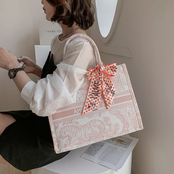 printed handbag women's new fashion canvas large capacity shoulder bag bow scarf tote bag outlet black friday
printed handbag women's new fashion canvas large capacity shoulder bag bow scarf tote bag outlet black friday