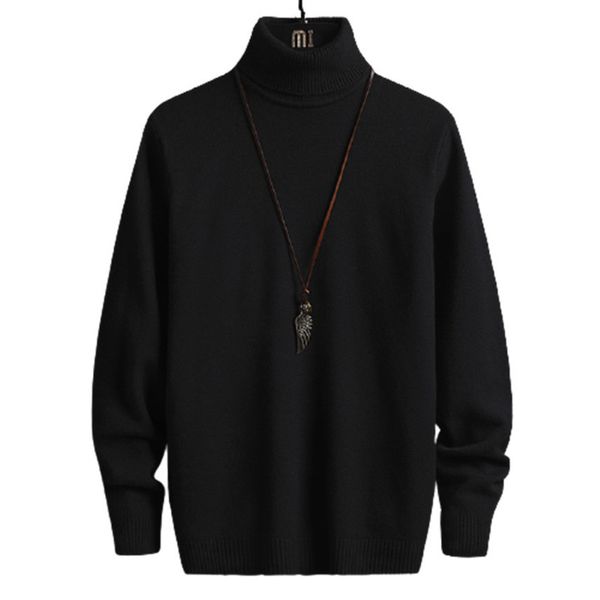 men's collar sweater, White;black