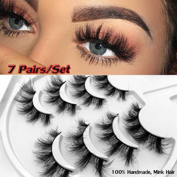 false eyelashes 7pairs 8d mink lashes messy dramatic volume eyelash thick long wispy fake natural handmade eye extention tool
false eyelashes 7pairs 8d mink lashes messy dramatic volume eyelash thick long wispy fake natural handmade eye extention tool