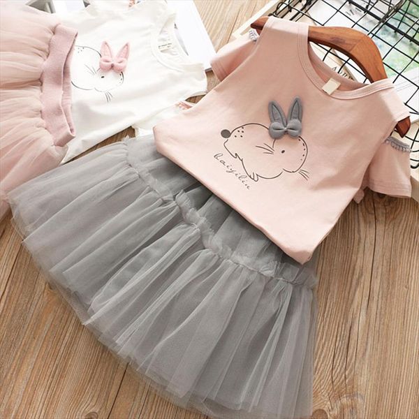 kids girls clothing sets summer style brand baby children cold shoulder clothes suits short sleeve rabbit t shirt tutu skirt, White
kids girls clothing sets summer style brand baby children cold shoulder clothes suits short sleeve rabbit t shirt tutu skirt, White