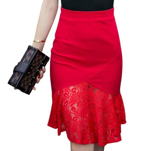 skirts fashion summer slim women pencil skirt 2021 high waist stretch fabrics lace patchwork ol plus size s--5xl, Black
skirts fashion summer slim women pencil skirt 2021 high waist stretch fabrics lace patchwork ol plus size s--5xl, Black