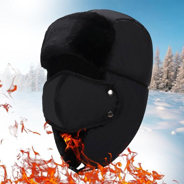 berets trend winter thermal bomber hats men women fashion ear protection face windproof ski cap velvet thicken couple hat #t3p, Blue;gray
berets trend winter thermal bomber hats men women fashion ear protection face windproof ski cap velvet thicken couple hat #t3p, Blue;gray