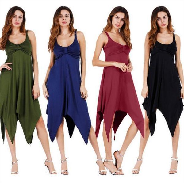 irregular suspender summer slim evening european and american temperament women's dress casual dresses, Black;gray
irregular suspender summer slim evening european and american temperament women's dress casual dresses, Black;gray