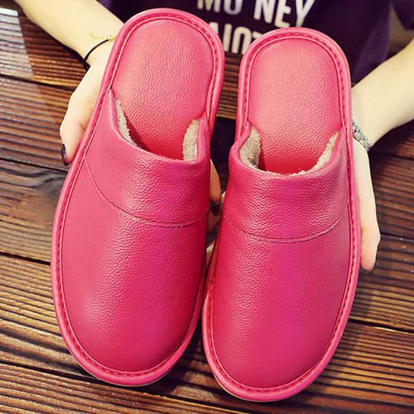 slippers genuine leather women winter warm plush shoes indoor ladies home 2021, Black
slippers genuine leather women winter warm plush shoes indoor ladies home 2021, Black