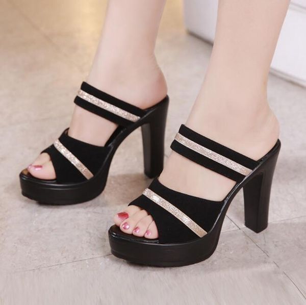 summer high-heeled slippers sandals women shoes fashion thick-heeled slippers waterproof platform fish mouth women's shoes y0929, Black
summer high-heeled slippers sandals women shoes fashion thick-heeled slippers waterproof platform fish mouth women's shoes y0929, Black