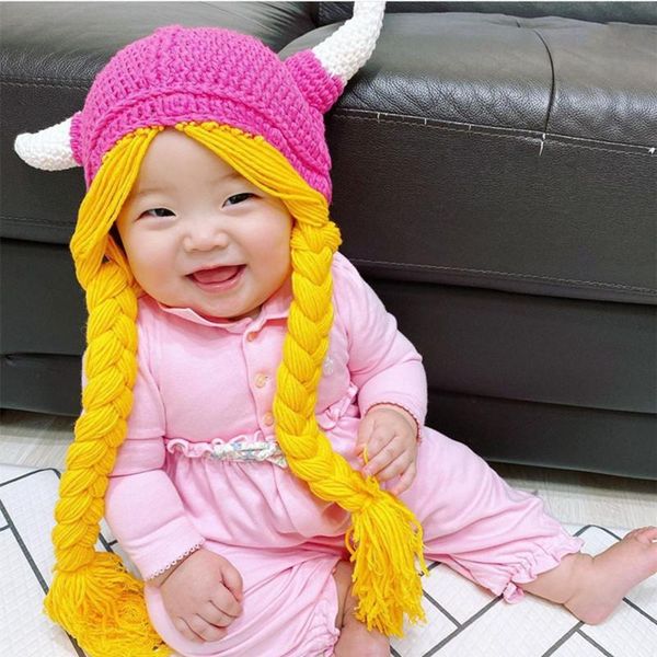 caps & hats arrivals children baby girls longhorn hat hair pigtail braid wig cap winter knitted infant kids pography props, Yellow
caps & hats arrivals children baby girls longhorn hat hair pigtail braid wig cap winter knitted infant kids pography props, Yellow