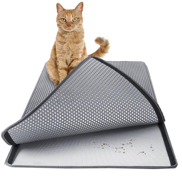 cat beds & furniture waterproof pet litter mat for accessories 1pc eva double layer trapping clean pad products
cat beds & furniture waterproof pet litter mat for accessories 1pc eva double layer trapping clean pad products