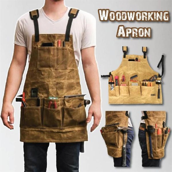 aprons oil waxed canvas retro cooking garden hardware workshop tool apron multi pockets multifunction waterproof
aprons oil waxed canvas retro cooking garden hardware workshop tool apron multi pockets multifunction waterproof