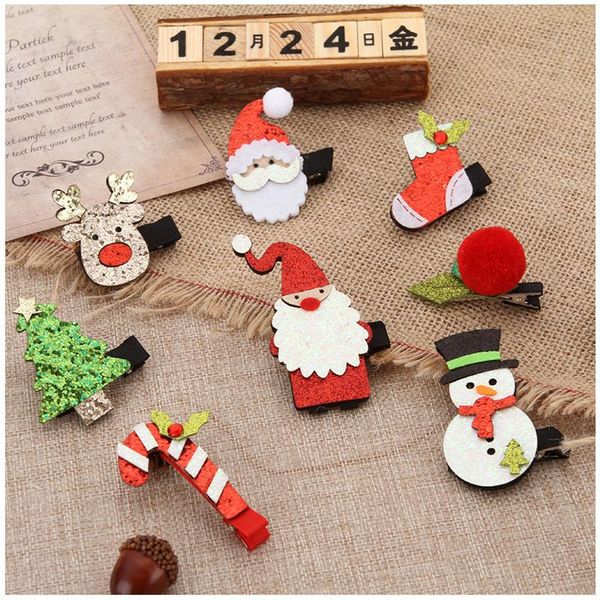 hair accessories cute santa claus cane elk snowman hairpins christmas pins for girls xmas clip cartton barrettes women, Slivery;white
hair accessories cute santa claus cane elk snowman hairpins christmas pins for girls xmas clip cartton barrettes women, Slivery;white