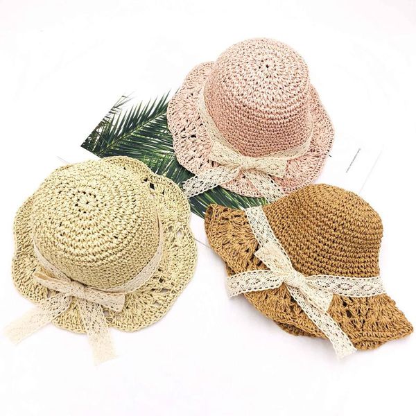 summer toddler girls straw hats cap kids children panama cute wide brim floppy beach sun hat with lace bowknot caps &, Yellow
summer toddler girls straw hats cap kids children panama cute wide brim floppy beach sun hat with lace bowknot caps &, Yellow