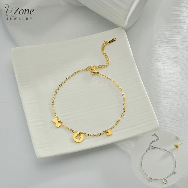 charm bracelets uzone cute hollow bear stainless steel on hand bone heart chain bracelet for women kids lovely birthday gifts jewelry, Golden;silver
charm bracelets uzone cute hollow bear stainless steel on hand bone heart chain bracelet for women kids lovely birthday gifts jewelry, Golden;silver
