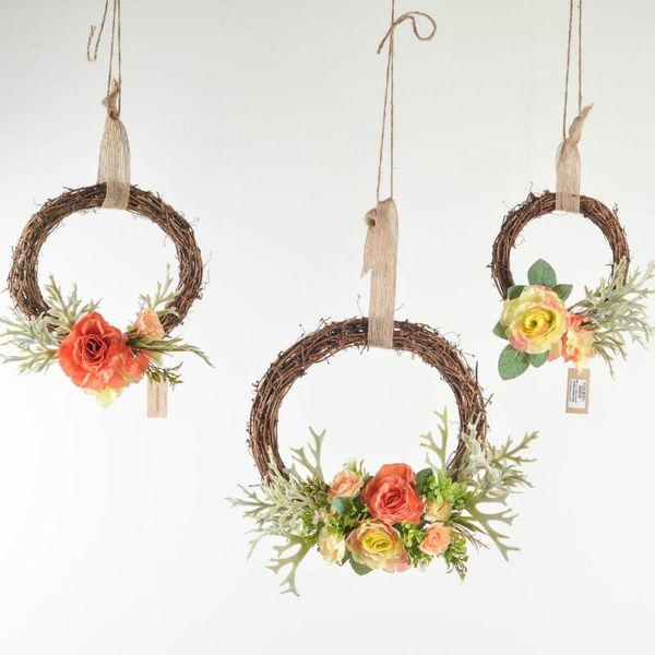 decorative flowers & wreaths rattan garland home decor christmas decoration wreath wedding geometric wall hanging flower artificial rose
decorative flowers & wreaths rattan garland home decor christmas decoration wreath wedding geometric wall hanging flower artificial rose