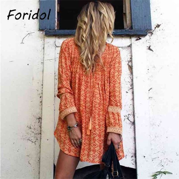 foridol orange print loose casual dress for spring autumn women long sleeve mini dress female elegant boho beach vestidos 210415, Black;gray
foridol orange print loose casual dress for spring autumn women long sleeve mini dress female elegant boho beach vestidos 210415, Black;gray