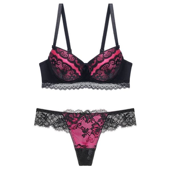 underwire bra lace push up plus size bra and thong set brassiere underwear women set enemble lingerie feminina womens intimates, Red;black
underwire bra lace push up plus size bra and thong set brassiere underwear women set enemble lingerie feminina womens intimates, Red;black