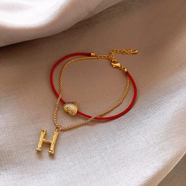 beaded, strands simple double layer peach heart letter red string bracelet luxury jewelry for women wholesale, Black
beaded, strands simple double layer peach heart letter red string bracelet luxury jewelry for women wholesale, Black