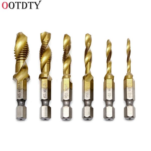 hand tools ootdty m3-m10 hex shank titanium plated hss screw thread metric tap drill bits
hand tools ootdty m3-m10 hex shank titanium plated hss screw thread metric tap drill bits