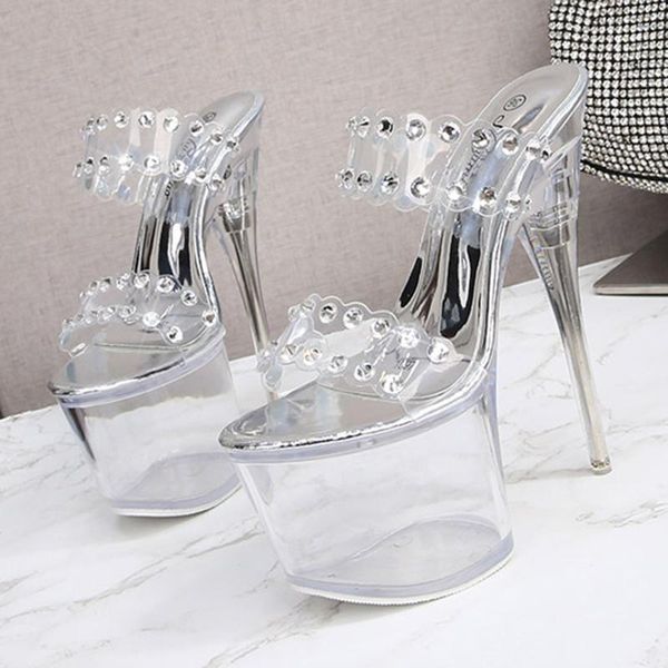 high-heeled slippers female fairy style large size 34-42 summer wear fine-heel crystal sandals, Black
high-heeled slippers female fairy style large size 34-42 summer wear fine-heel crystal sandals, Black