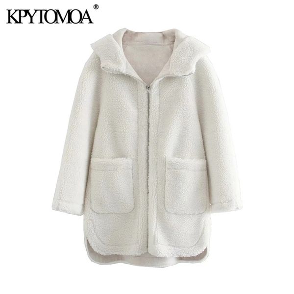 women fashion thick warm faux fur hooded coat long sleeve pockets female outerwear chic teddy overcoat 210420, Black
women fashion thick warm faux fur hooded coat long sleeve pockets female outerwear chic teddy overcoat 210420, Black