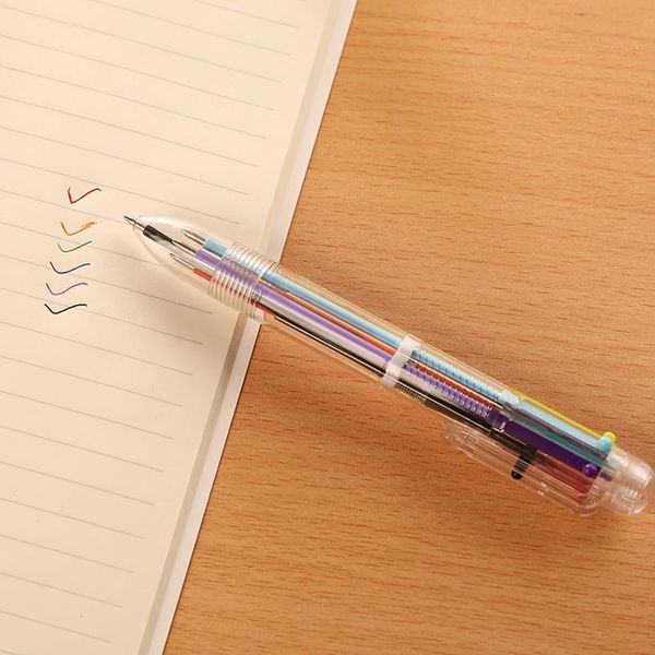 ballpoint pens 6 colors in 1 ball multicolor pen students office stationery, Blue;orange
ballpoint pens 6 colors in 1 ball multicolor pen students office stationery, Blue;orange