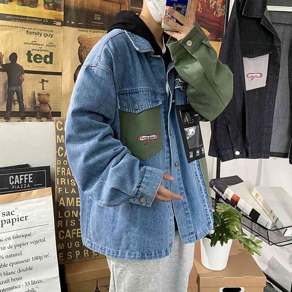 men's jackets yasugupra men's jacket, new spring fashion , jacket with pockets in blue jeans, sports wear jt73, Black;brown
men's jackets yasugupra men's jacket, new spring fashion , jacket with pockets in blue jeans, sports wear jt73, Black;brown
