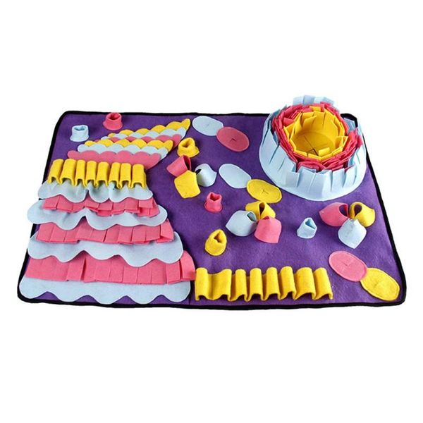 pet dog snuffle mat sniffing training blanket cats dogs nose work toy slowing feeding intelligence mats fun supplies kennels & pens
pet dog snuffle mat sniffing training blanket cats dogs nose work toy slowing feeding intelligence mats fun supplies kennels & pens