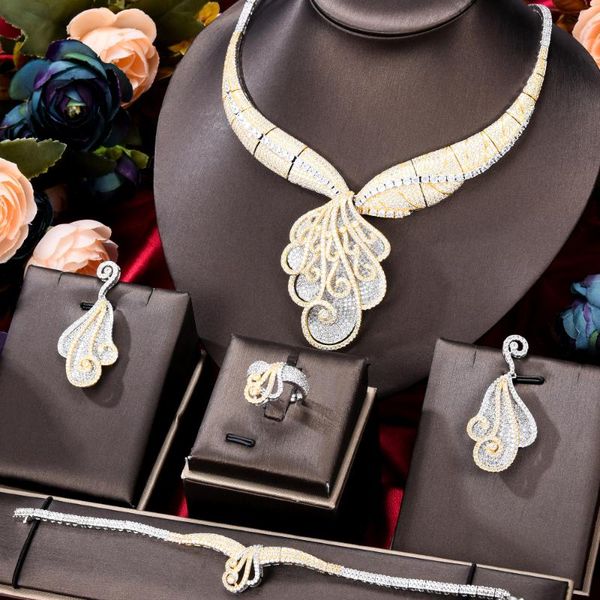 earrings & necklace missvikki african dubai jewelry nigerian ring bangle women italian bridal sets wedding accessories, Silver
earrings & necklace missvikki african dubai jewelry nigerian ring bangle women italian bridal sets wedding accessories, Silver