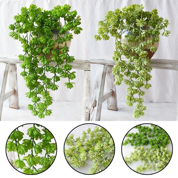 decorative flowers & wreaths artificial wall hanging plants fake succulents vine green pearl lotus rattan garden outdoor home decoration
decorative flowers & wreaths artificial wall hanging plants fake succulents vine green pearl lotus rattan garden outdoor home decoration