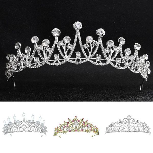 hair clips & barrettes wedding tiara luxurious shiny rhinestones crystal crown hairpins bridal bridesmaid princess headpieces accessories, Golden;silver
hair clips & barrettes wedding tiara luxurious shiny rhinestones crystal crown hairpins bridal bridesmaid princess headpieces accessories, Golden;silver