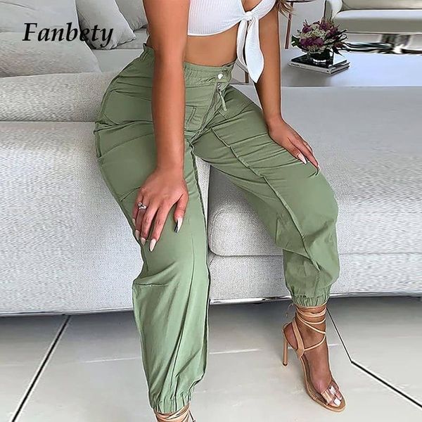 women's pants & capris fashion casual pocket button cargo women solid color long autumn elegant lady trousers ladies streetwears overal, Black;white
women's pants & capris fashion casual pocket button cargo women solid color long autumn elegant lady trousers ladies streetwears overal, Black;white