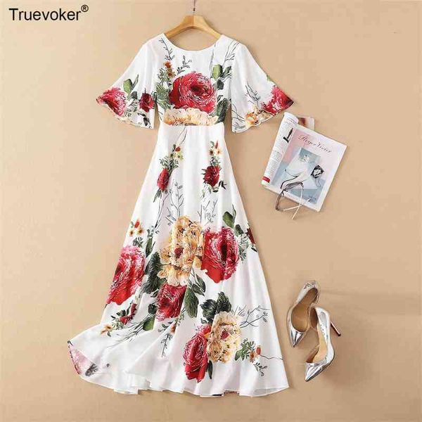 truevoker summer runway fashion cocktail dres's short sleeve flower print ankle length vocation robe 210602, Black;gray
truevoker summer runway fashion cocktail dres's short sleeve flower print ankle length vocation robe 210602, Black;gray