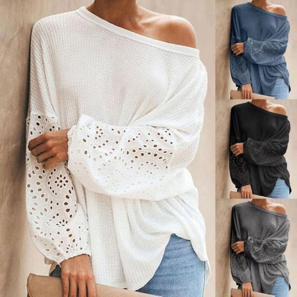 women's blouses & shirts 2021 women t-shirt solid color hollow out sleeve summer autumn round neck shirt streetwear casual loose, White
women's blouses & shirts 2021 women t-shirt solid color hollow out sleeve summer autumn round neck shirt streetwear casual loose, White
