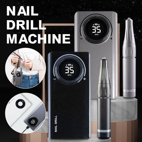 nail drill & accessories 35000rpm rechargeable machine portable kit with 6 bits for polishing cuticle manicure tool
nail drill & accessories 35000rpm rechargeable machine portable kit with 6 bits for polishing cuticle manicure tool