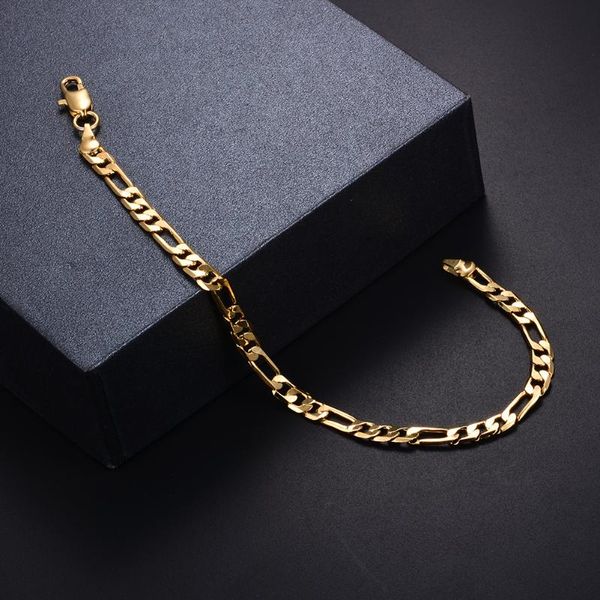 link, chain wando men's vintage bracelet trendy link bangles for men jewelry drop handsome gifts #10, Black 
link, chain wando men's vintage bracelet trendy link bangles for men jewelry drop handsome gifts #10, Black