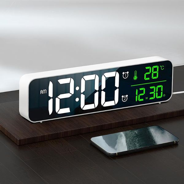 desk & table clocks led digital alarm for bedrooms bedside with snooze clock heavy sleepers dual usb charger
desk & table clocks led digital alarm for bedrooms bedside with snooze clock heavy sleepers dual usb charger