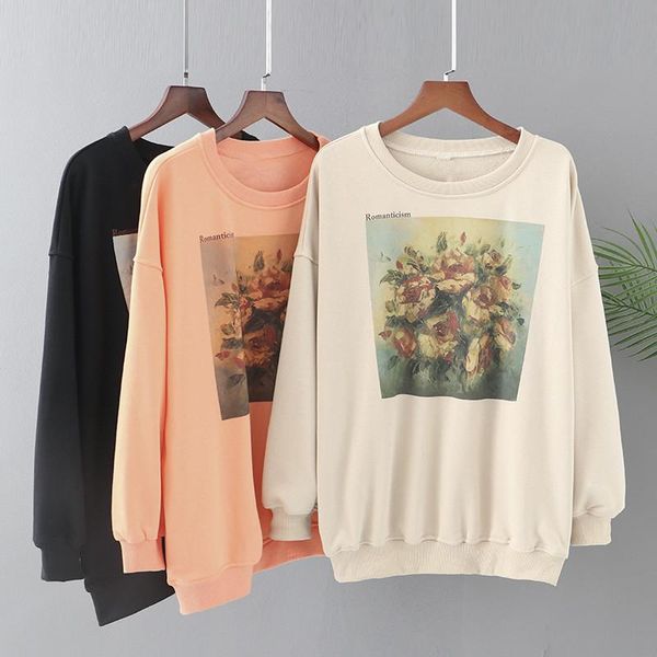 plus size t-shirt for women 5xl spring and autumn wear long sleeve round neck printed flower pattern large cotton, Black
plus size t-shirt for women 5xl spring and autumn wear long sleeve round neck printed flower pattern large cotton, Black