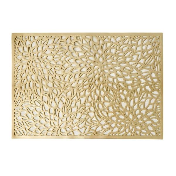 rectangular leavese pattern placemat flower shape western table mat kitchen gold stamping geometric restaurant mats & pads
rectangular leavese pattern placemat flower shape western table mat kitchen gold stamping geometric restaurant mats & pads