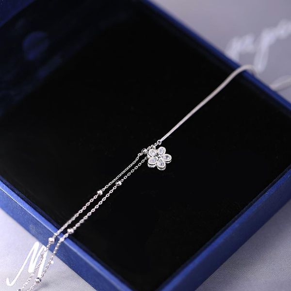 women jewelry bling cubic zirconia flower charm bracelets double chains for friend, Golden;silver
women jewelry bling cubic zirconia flower charm bracelets double chains for friend, Golden;silver