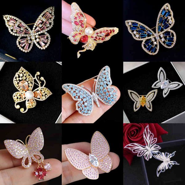 elegant cubic zirconia gold and silver color butterflies brooch pin cute insect brooches pins for women jewelry accessory broche, Gray
elegant cubic zirconia gold and silver color butterflies brooch pin cute insect brooches pins for women jewelry accessory broche, Gray