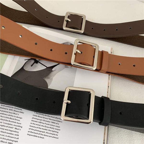 belts pu leather belt for women square buckle pin jeans black chic ladies vintage strap female waistband, Black;brown
belts pu leather belt for women square buckle pin jeans black chic ladies vintage strap female waistband, Black;brown