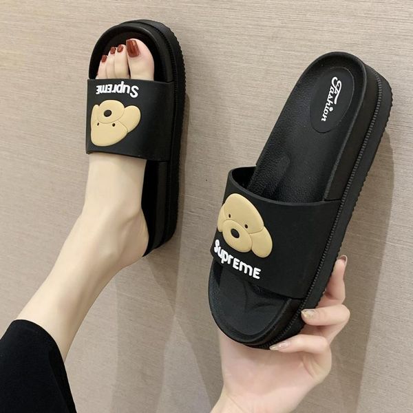slippers the summer 2021 fashion exterior wear web celebrity cute puppy chunky flops instagram home, Black
slippers the summer 2021 fashion exterior wear web celebrity cute puppy chunky flops instagram home, Black