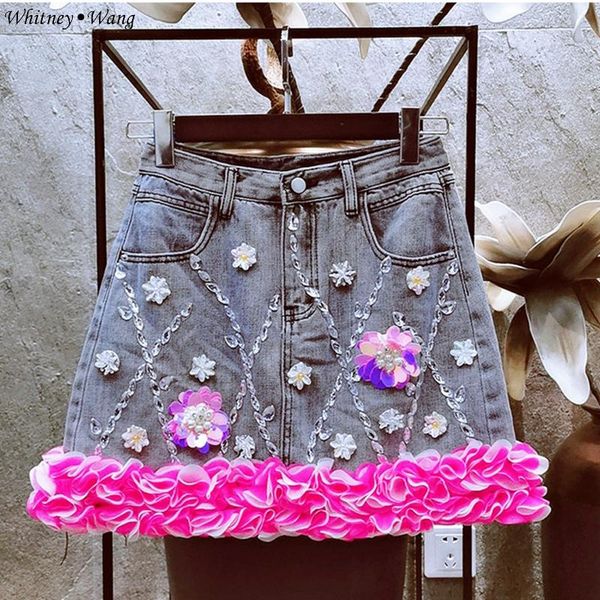 skirts whitney wang 2021 spring summer fashion streetwear crystals beading 3d florals denim mini skirt women jeans plus size 5xl, Black
skirts whitney wang 2021 spring summer fashion streetwear crystals beading 3d florals denim mini skirt women jeans plus size 5xl, Black