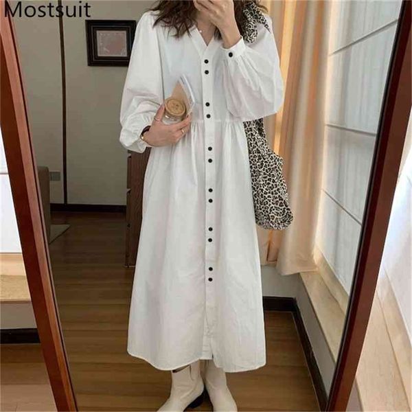 v-neck single breasted women long dress autumn full sleeve loose waist midi shirt dresses korean vintage ladies vestidos 210513, Black;gray
v-neck single breasted women long dress autumn full sleeve loose waist midi shirt dresses korean vintage ladies vestidos 210513, Black;gray