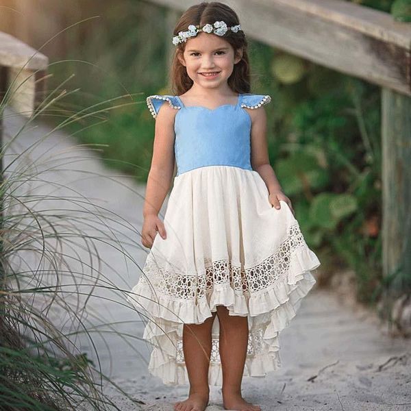 girl's dresses summer baby girls little flying sleeve children's dress halter irregular hollow lace european american princess 202, Red;yellow
girl's dresses summer baby girls little flying sleeve children's dress halter irregular hollow lace european american princess 202, Red;yellow
