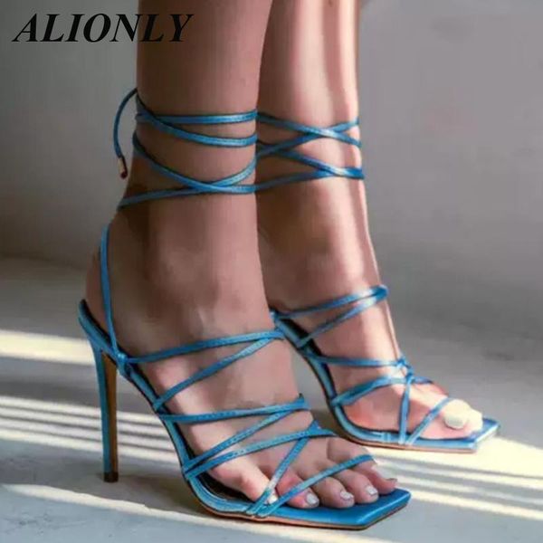 sandals alionly ladies fashion blue ankle lace-up for women 2021 summer square open toe stilleto heels party shoes, Black
sandals alionly ladies fashion blue ankle lace-up for women 2021 summer square open toe stilleto heels party shoes, Black