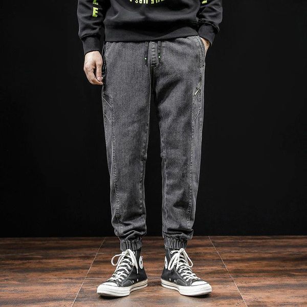 men's jeans 2021 autumn trousers korean fashion trendy brand loose large elastic leggings harajuku harun pants wear, Blue
men's jeans 2021 autumn trousers korean fashion trendy brand loose large elastic leggings harajuku harun pants wear, Blue